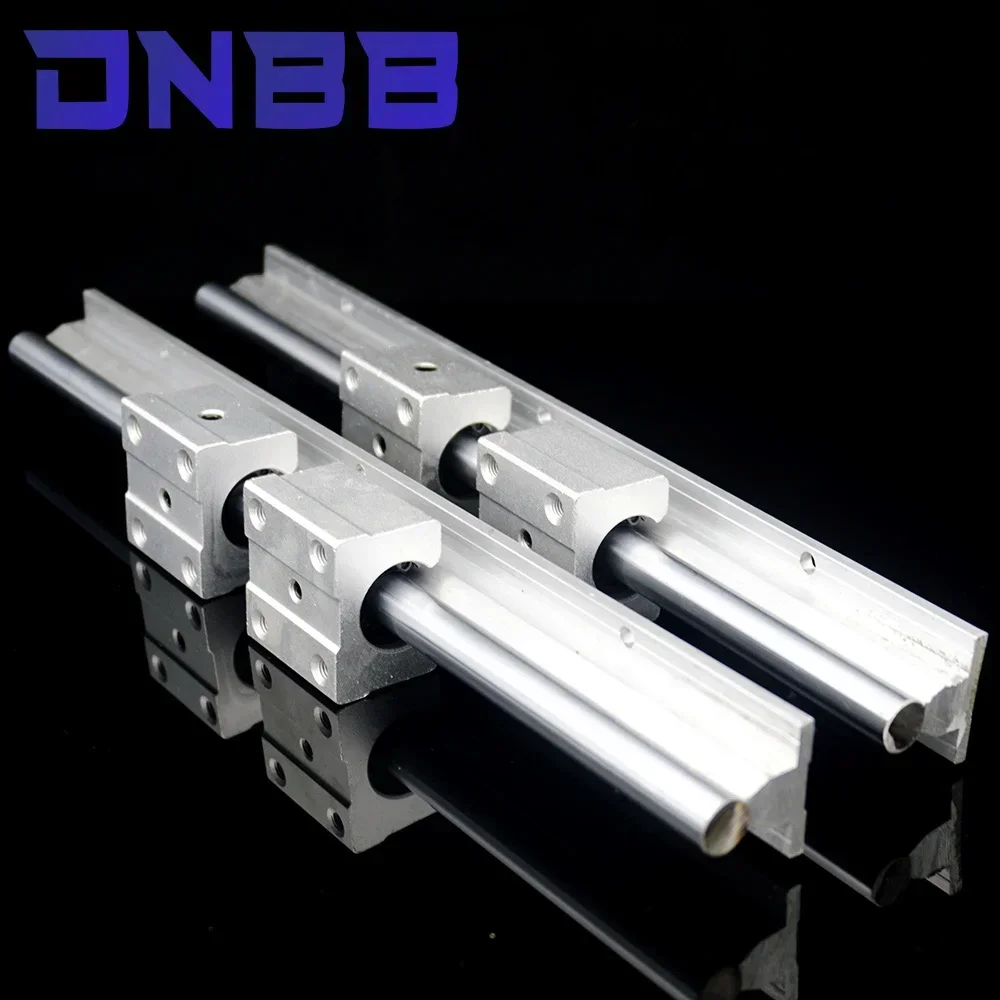 

2set Linear Rail 30mm SBR30 300 350 400 450 500 550 600 700 800 900 1000mm 2pcs Linear Guide SBR30 + 4pcs SBR30UU Blocks for CNC