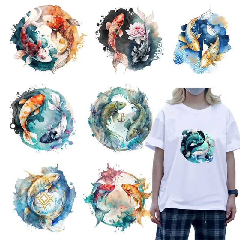 Ink Wash Pisces The…