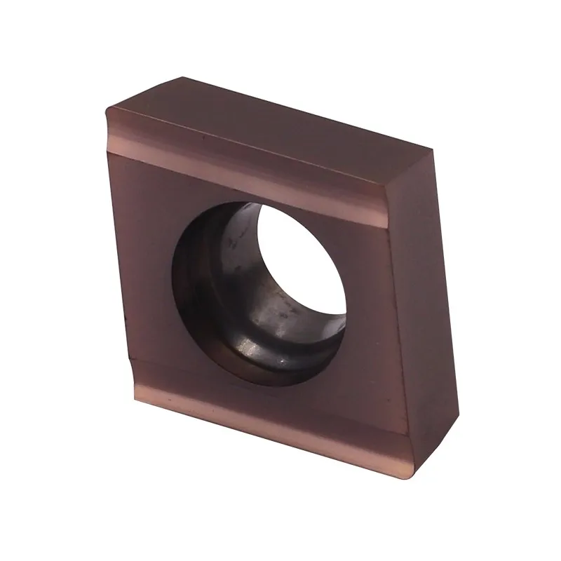 Inserção de torneamento de precisão rômbica CNC CCGT060202/09T304L-H Inserção chata de cerâmica de aço inoxidável