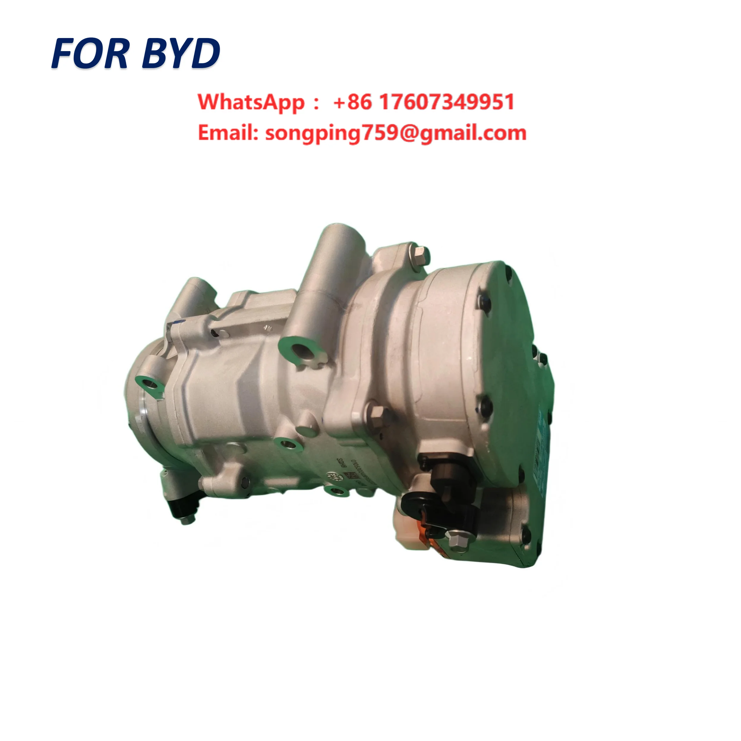 Original OEM Brand New High Voltage Hybrid AC Compressor BYD Tengshi D9 SQHB-8103020 for Equation Leopard 8 Auto AC Replacement