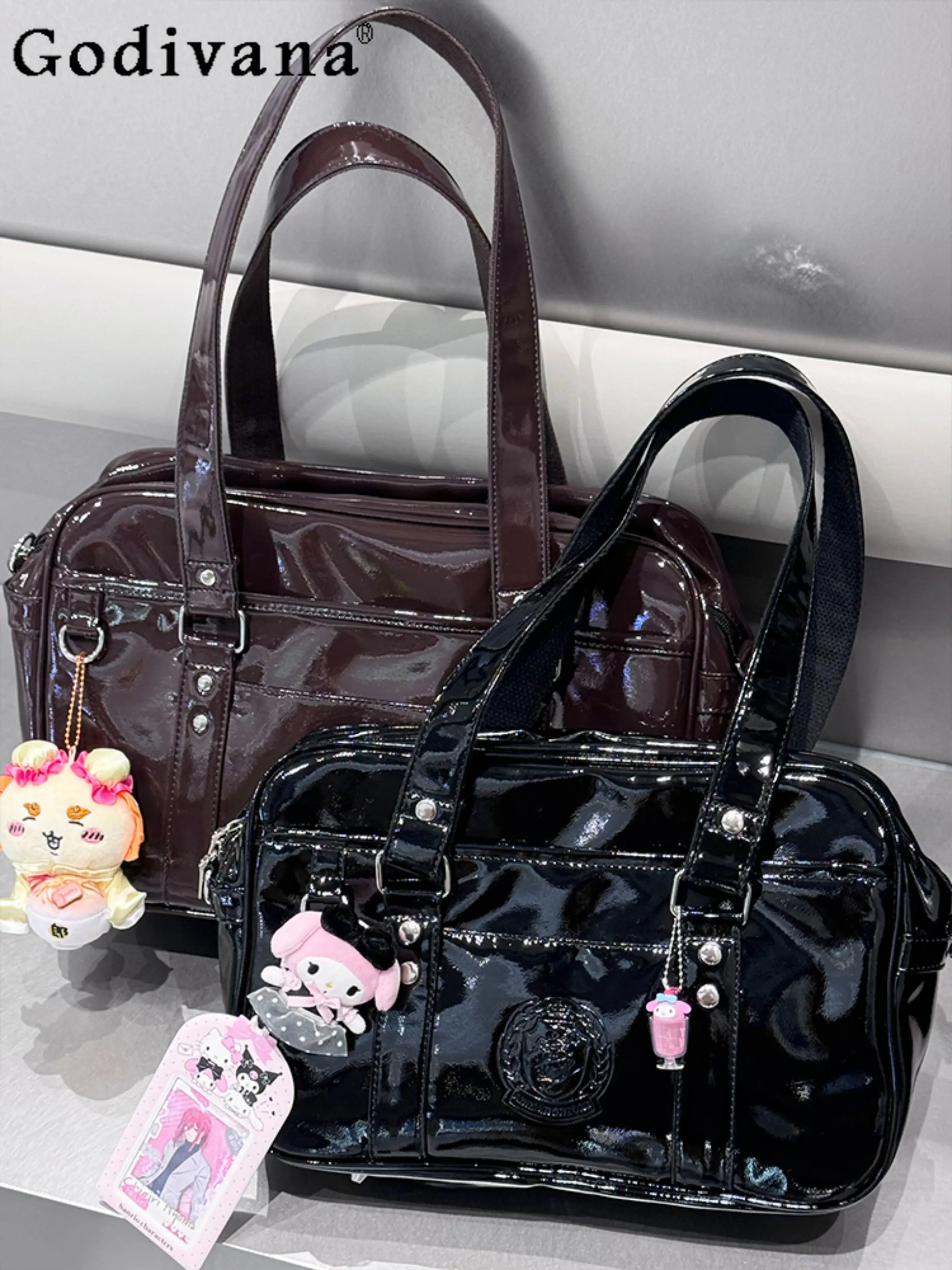 

2025 New Original Japanese JK Uniform Bag College Style School Style Commuting Casual Large Capacity Handbag Unisex