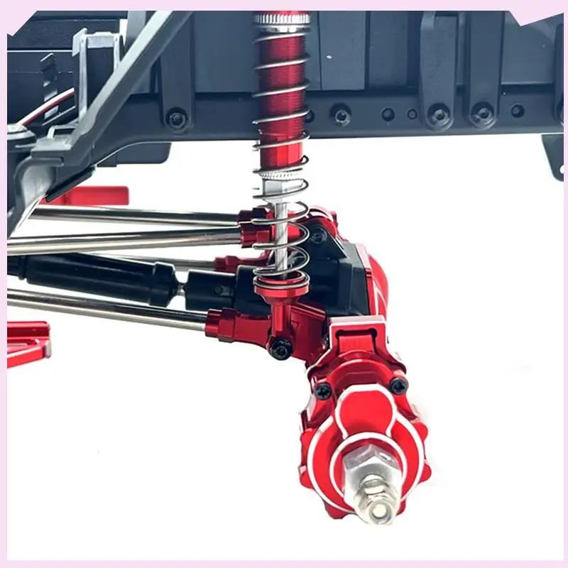 

B24B RC Car Upgrade Hydraulic Pressure Oil Shock Absorber Kit For Wltoys 104006 104010 104020 104026 RC Car Upgrade Parts Red