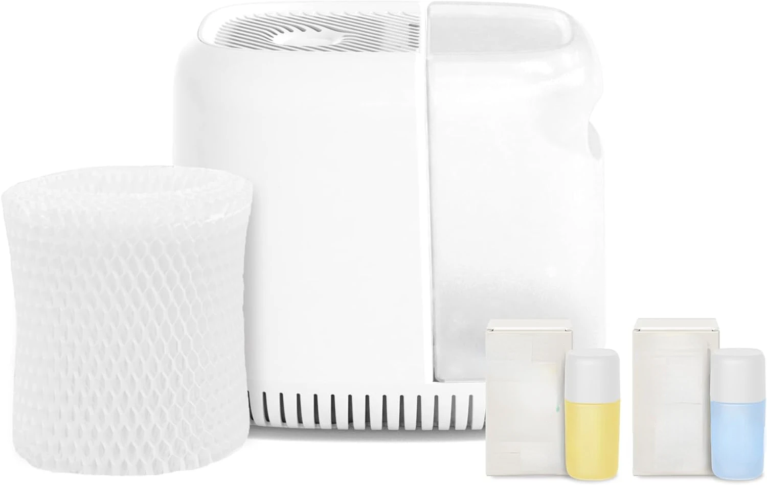 

Nursery Humidifier, White Nursery Humidifier, 36 HR Run Time, 2.5L Capacity Tank - Produces Clean, Filter Moisture to Hydrate Ba