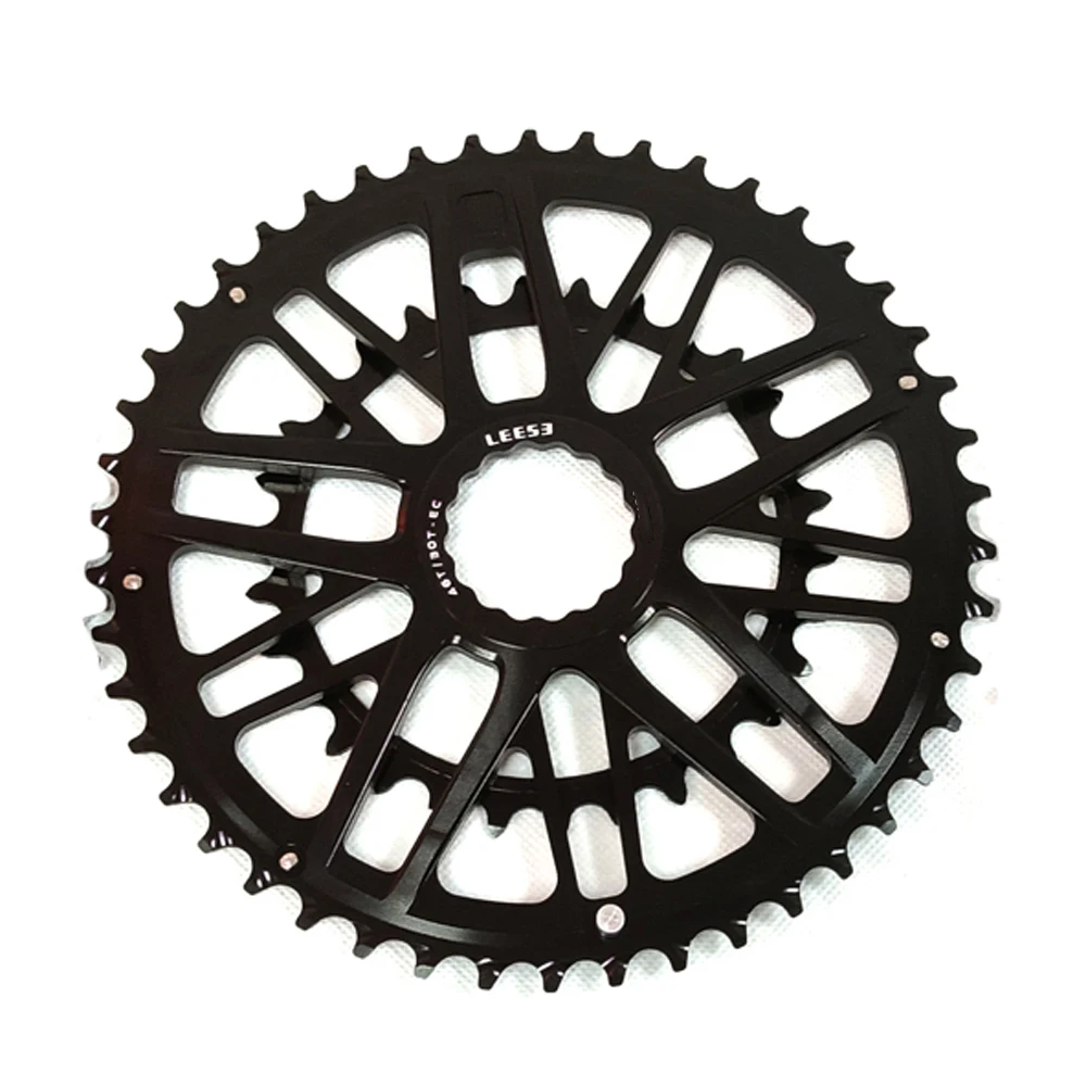 AEROWERK Leese 46-30T 48-32T 50-34 52-36 53-39T Rennrad-Doppelkettenblatt Gravelbike-Kettenrad für EC90SL, XXE, GP3 Kurbel – Detail 1