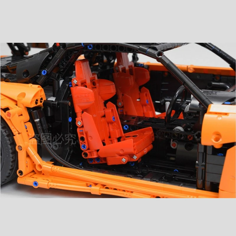 In Stock MOC-57488 Building Blocks Bricks RX-7 -Veilside Fortune Sports Car DIY Assembly Children\'s Education Kids for Toys Gift