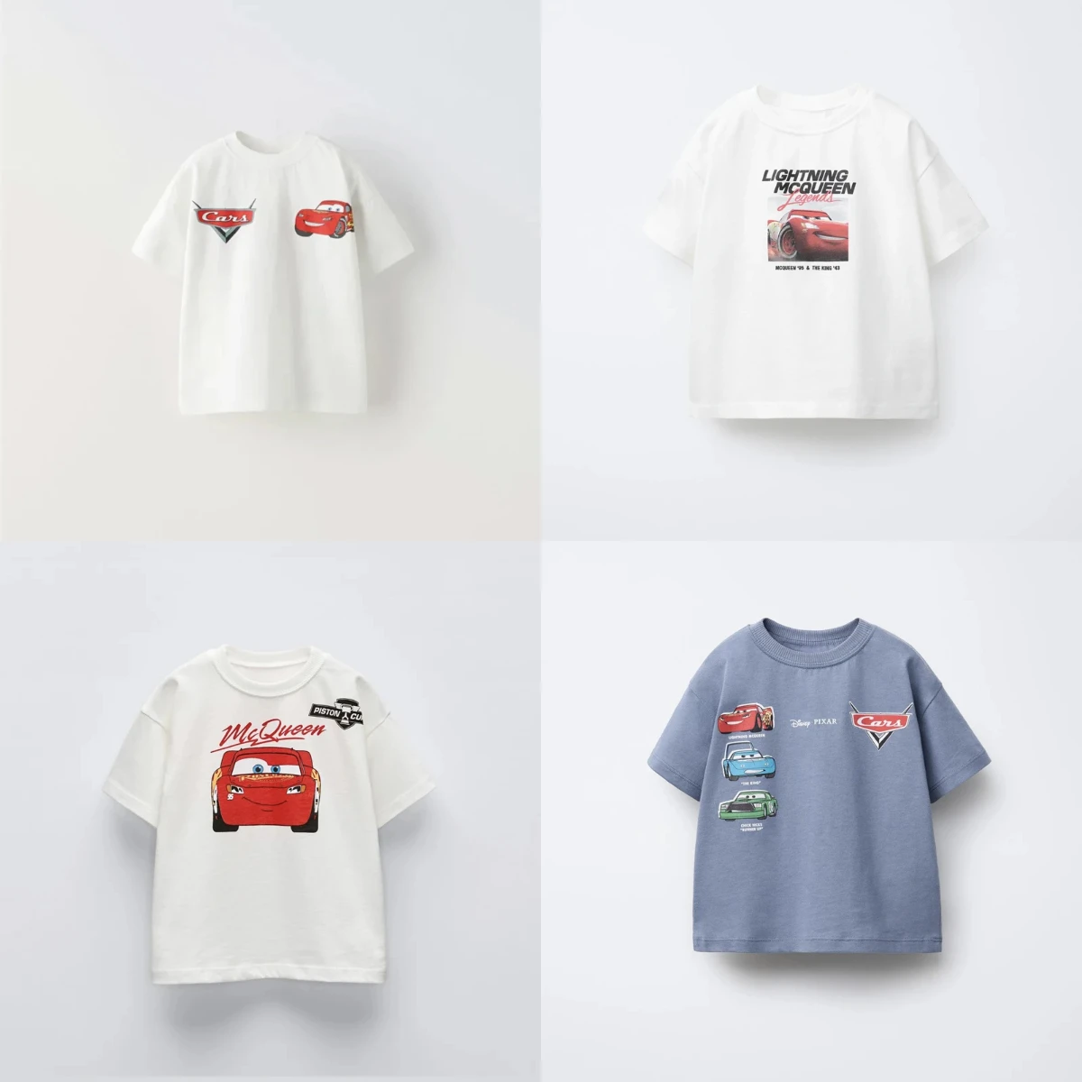 

Child Tees Printing Tops Baby Summer Wear Cartoon Short Sleeve T Simple Cute Loose Bottoming Shirt Kids Thin Pure Cotton Costume