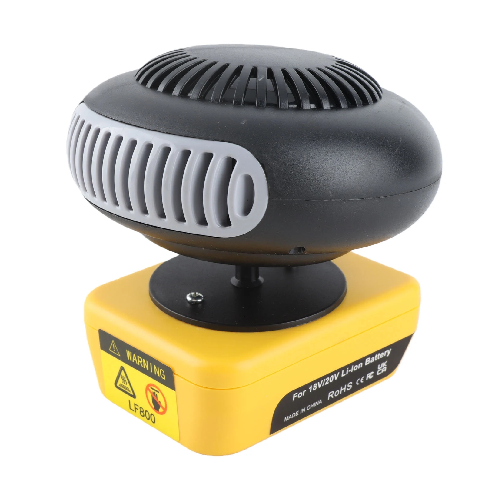 Portable Space Heater 360 Degree Rotatable Car Heater 2 Levels Adjustable Cordless Space Heater Intelligent Constant Temperature