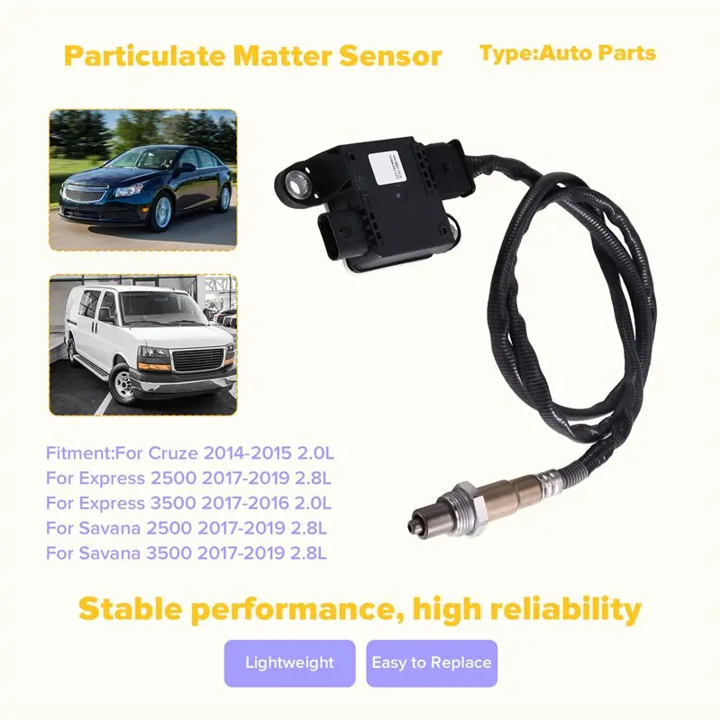 For Cruze Express 2500 3500 GMC Savana 2500 3500 PM Sensor Particulate Matter Sensor 12655962 12662647