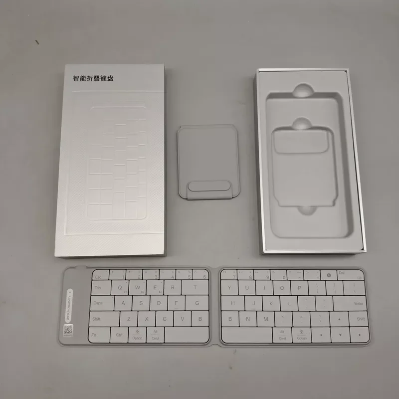 for OPPO Smart Folding Keyboard Bluetooth Connection Foldable Keyboard for Android Apple Universal Mobile Phone Tablet