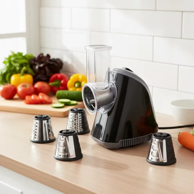 for Multifunctional Commercial Household Food Processor Electric Salad Machine Vegetable Slicer Chopping Mixer 300W High