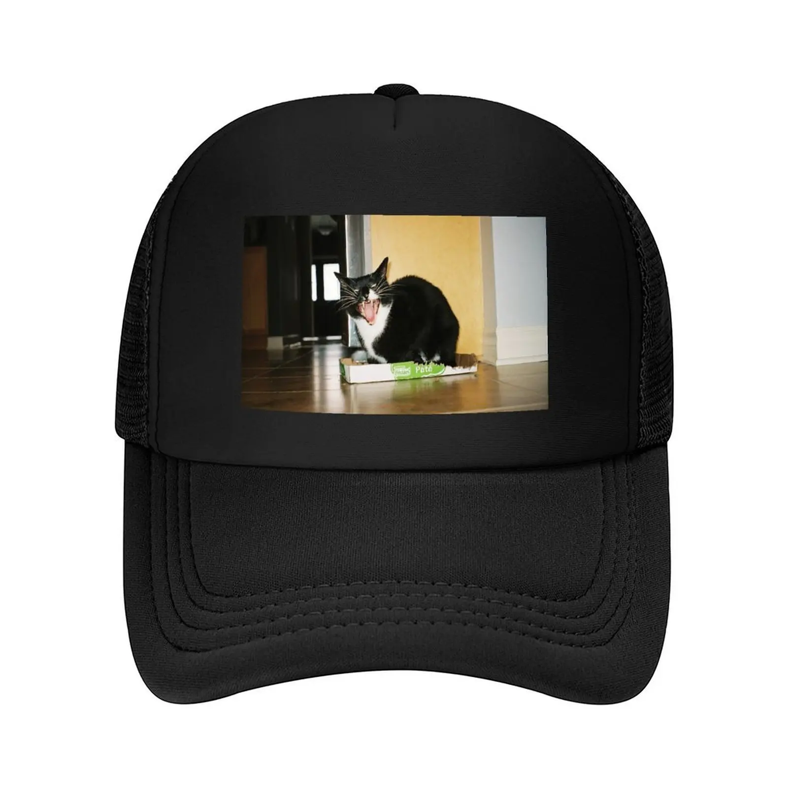 

Angry cat Baseball Cap Wild Ball Hat Hat Man For The Sun Gentleman Hat Anime Hats For Women Men's