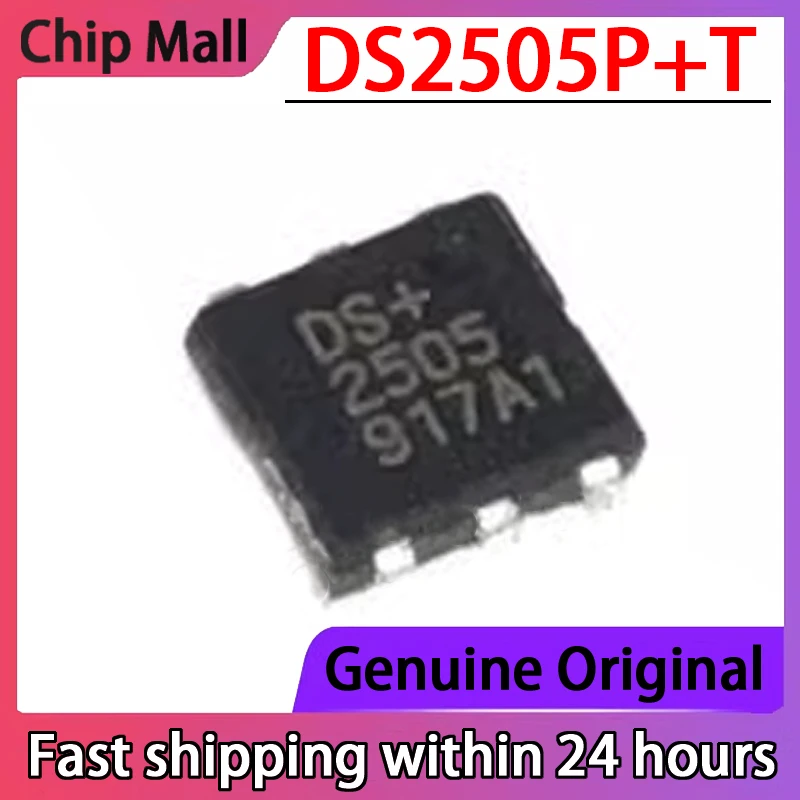 2PCS New Original DS2505 DS2505P+T TSOC6 Programmable Chip Electronic Integrated IC