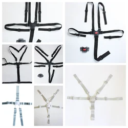Baby Universal 5 Point Harness High Chair Safe Belt Seat Belts for Stroller Pram Buggy Children Kid Pushchair Child Dining Chair