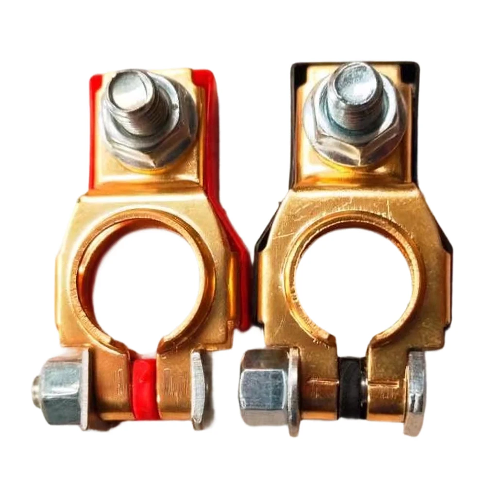 High Conductivity Battery Clip Made of Pure Copper and Tin Plated Components for Automotive Applications in Various Models