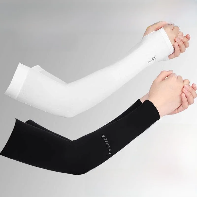 Cool Ice Sleeve Sun Protection Arm Covers for Cycling Outdoor Driving Women's Style Summer UV Protection Hand Gloves