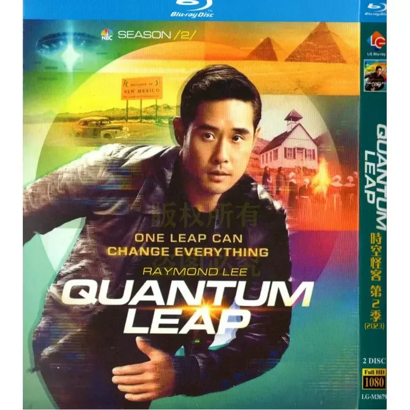 American Science Fiction Suspense TV Series Time and Space Geek Seasons 1 and 2 BD Blu-ray High Definition 5 Disc Set
