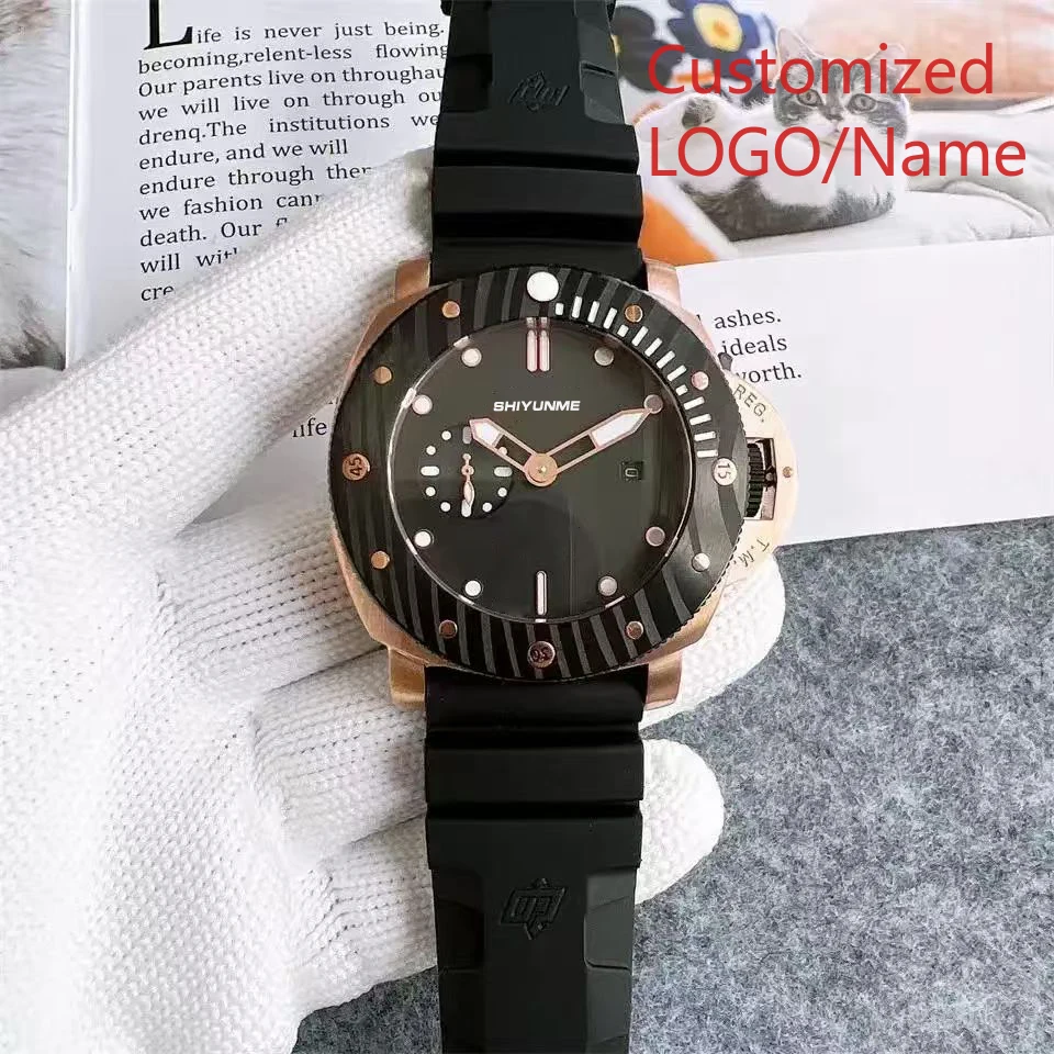 A989 Store Customized Watch Automatic Mechanical Movement Unisex Stainless Steel 44MM Oversized Dial Full Functionality
