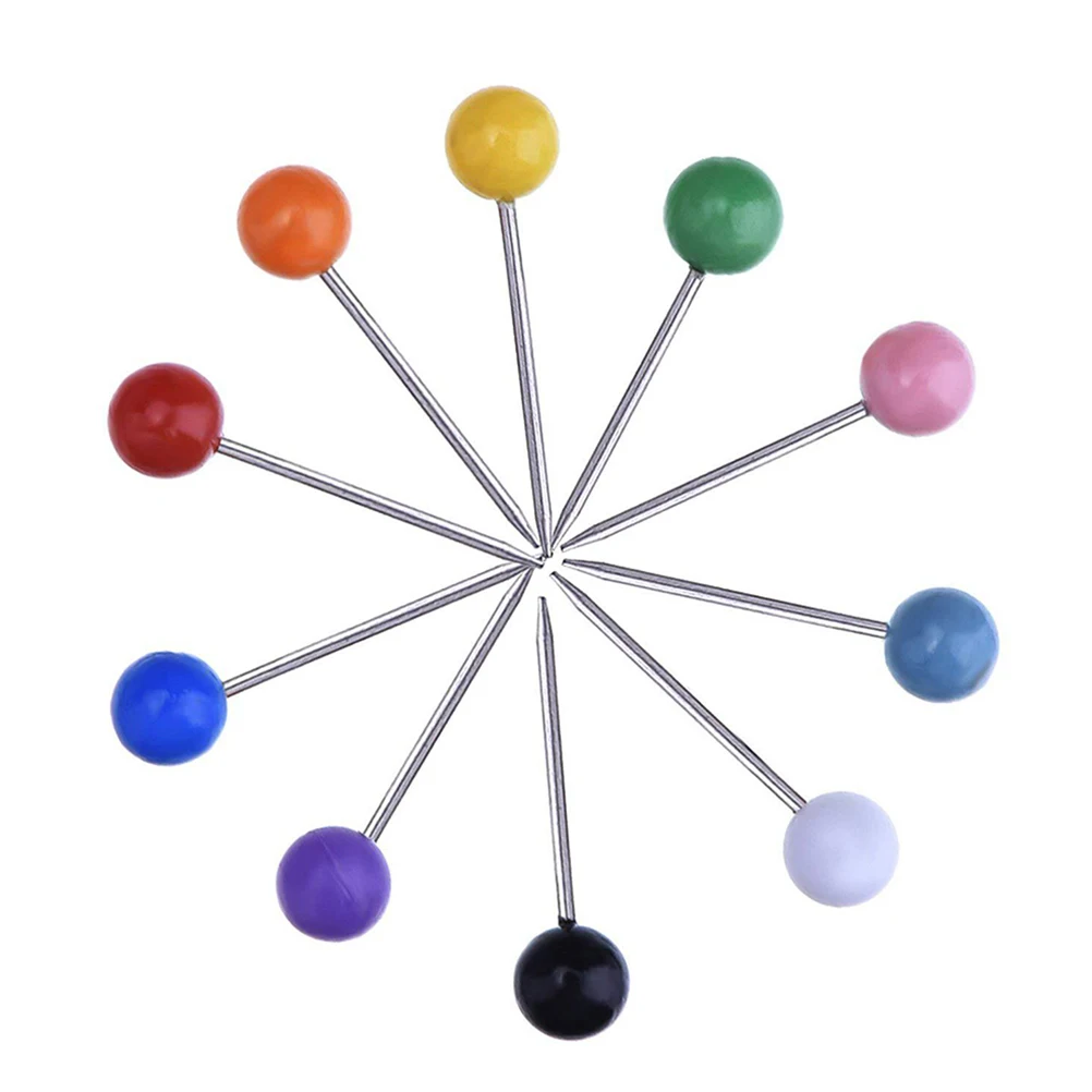 

500pcs Colored Plastic Thumb Tacks Small Tack Office Supplies Cork Board Map Marking Map Small Push Pin Tack Art Craft