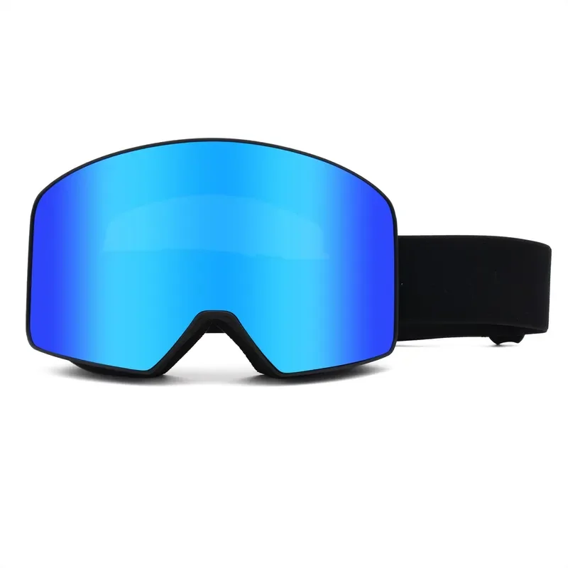 Double Layer Anti Fog PC Ski Goggles Cylindrical Lens Outdoor Snow Sports Eyewear For Men Women Winter Cylindrical Design PC