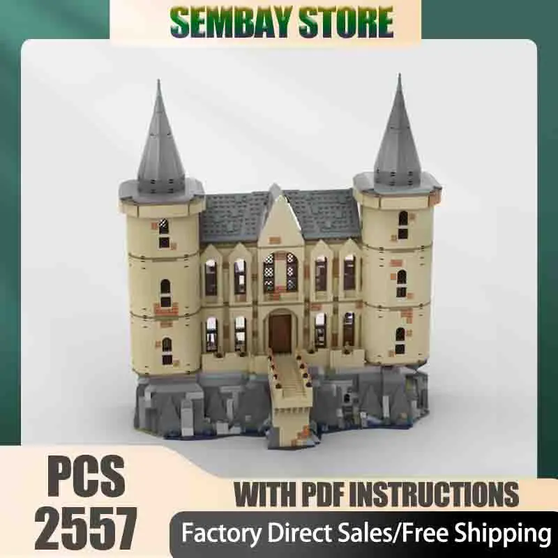 Beliebte Film Modell Moc Bausteine Modulare Seite Eingang Modell Technologie Blöcke Weihnachten DIY Spielzeug Bau Geschenke