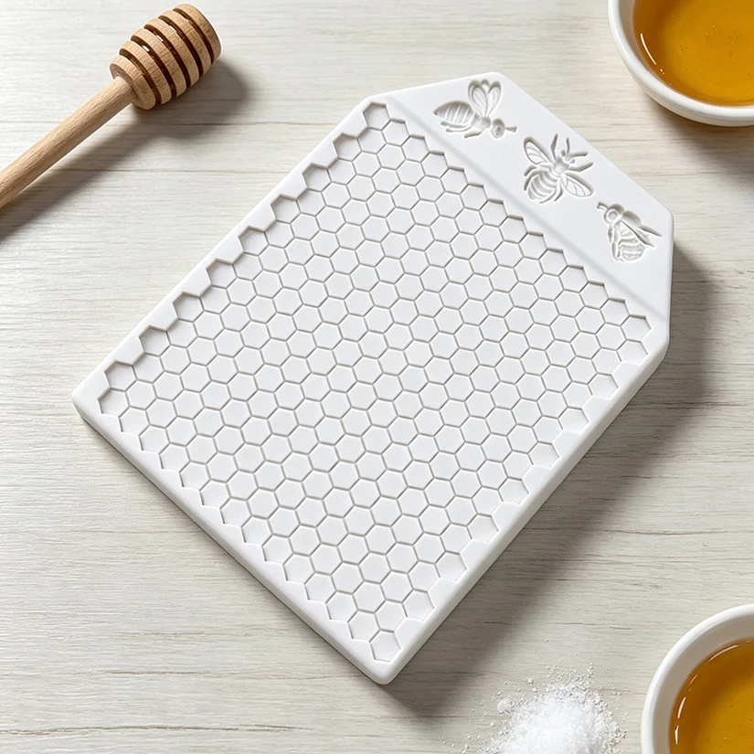 Waben biene Silikon form Sugar craft Schokolade Cupcake Fondant Kuchen Dekorations werkzeuge – Detail 6