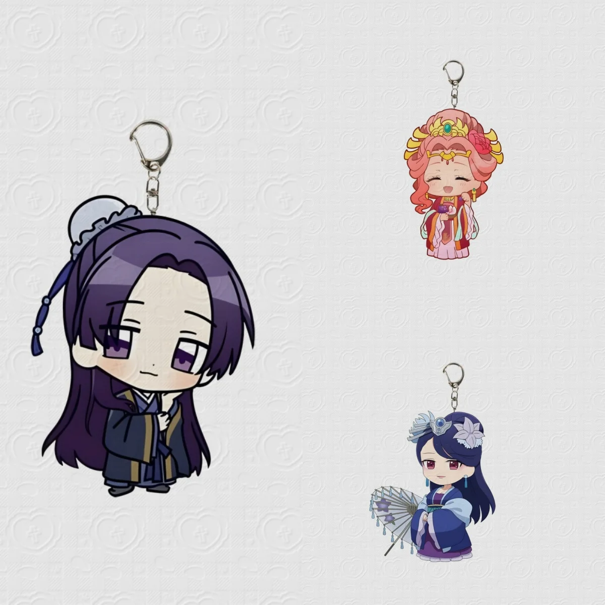 

6CM Anime The Apothecary Diaries Acrylic Keychai Model Cosplay Characters Ornament Accessories Goods Collection Christmas Gifts