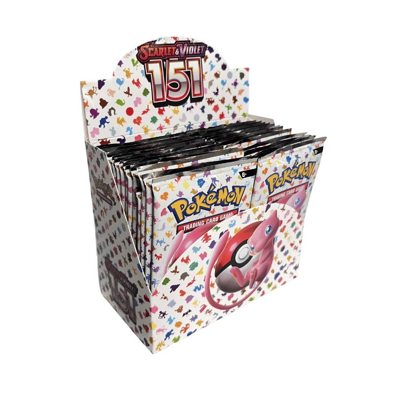 การ์ดโปเกมอน 360 ชิ้น ชุด 151 แบล็ค โบลท์ ไวท์ เฟลร์ เซอร์จิ้ง สปาร์คส์ เมกะ อีโวลูชั่นส์ ภาษาอังกฤษ บูสเตอร์ แบทเทิล ทรานซักชั่น การ์ด ของเล่น