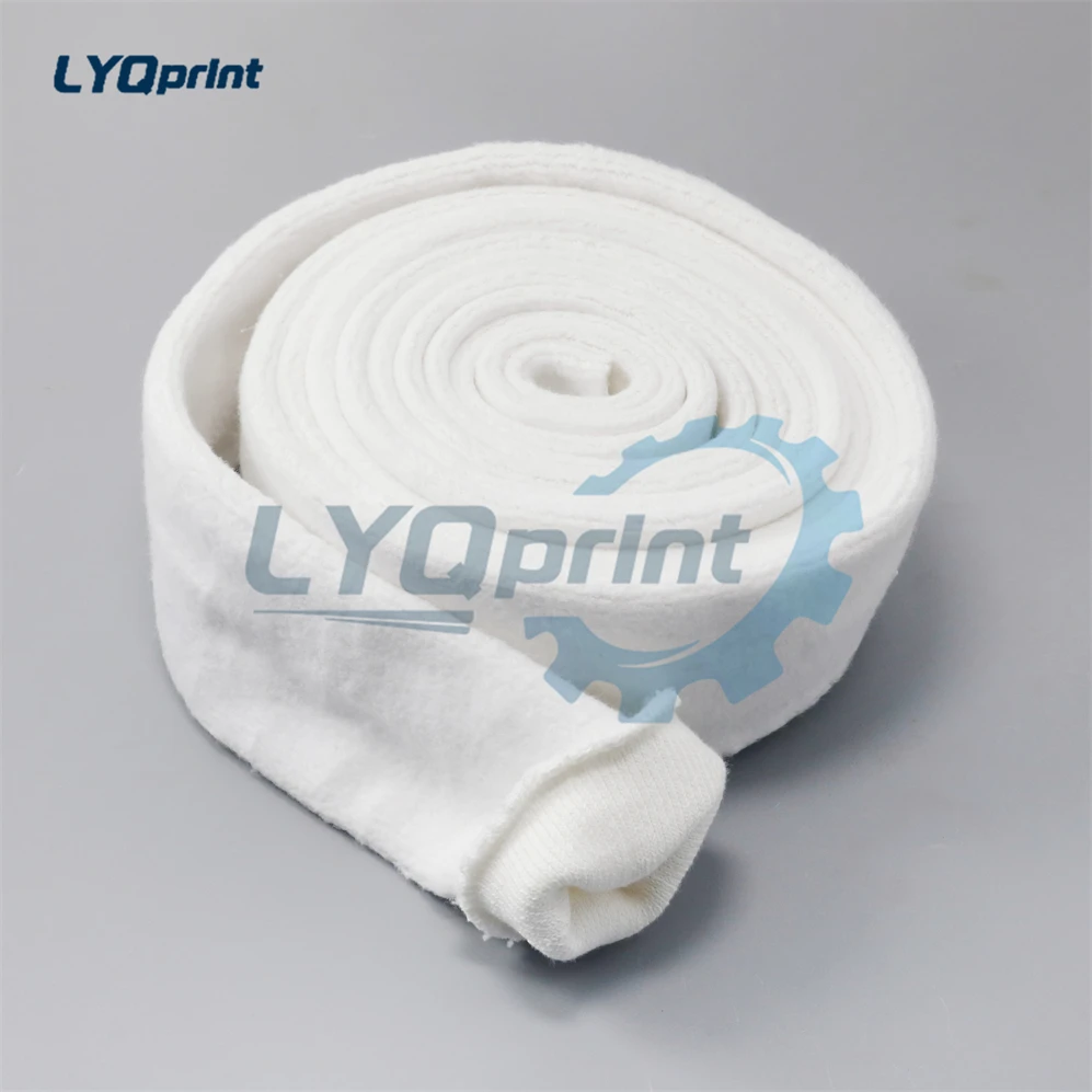 Best Quality 70MM Width White Roller Cloth For Printing Machine Parts Cloth