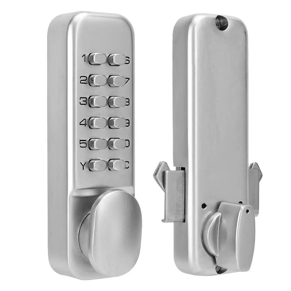 

Barb Waterproof Mechanical Digital Lock Door keyless Keypad Code Password Door Lock for Office Wooden Door