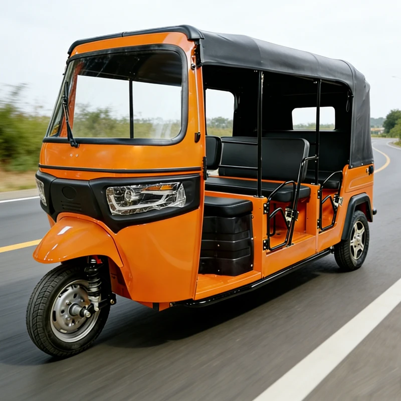 Enhanced Power Electric Cargo Tricycle Heavy Load Three Wheeler Electric Vehicle Farm Heavy Goods Haulage Rural Rough Road