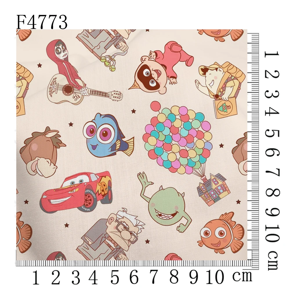 Dory peripherals Fabric 45*140cm DIY Sewing Patchwork Quilting Baby Dress Printed Fabric polyester cotton