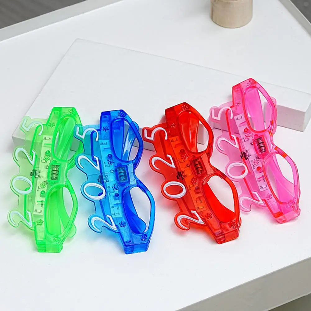 

Light-up Christmas Glasses Holiday Party Props 2025 Led Light Up Glasses for Christmas New Year Festivities Flashing for Outdoor