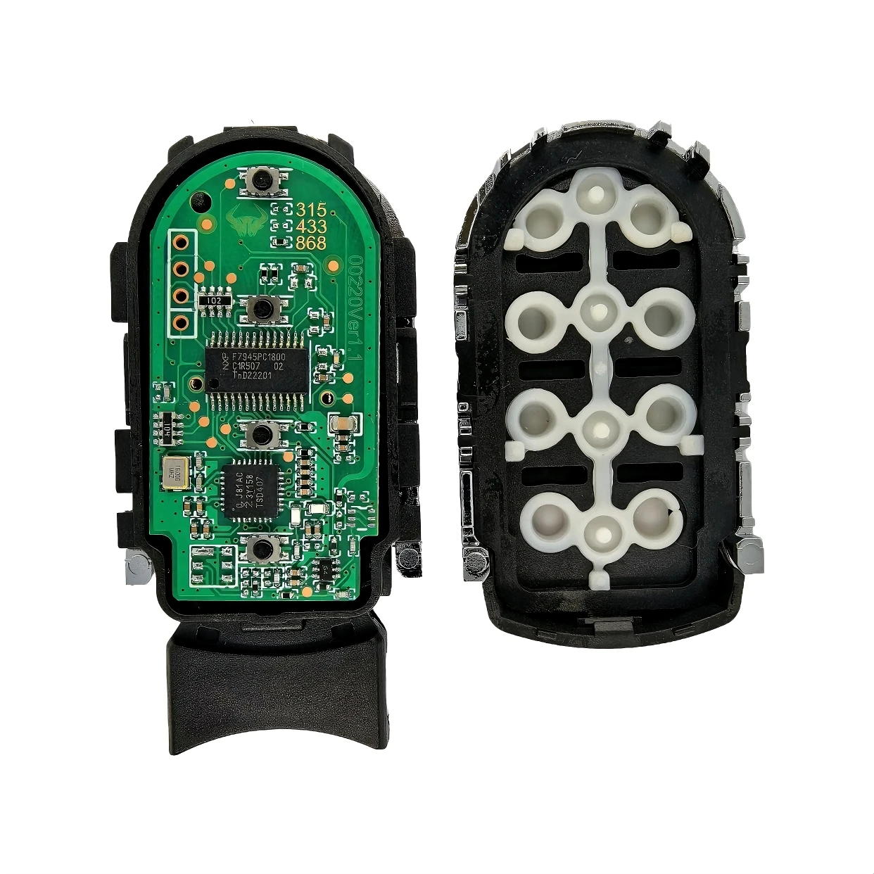 Jingxin 3/4Buttons Smart Remote Car Key Fob 315/434/ 868MHz ID49 7945 Chip for BMW Mini Cooper 2015-2018 FCC ID: NBGIDGNG1 Key