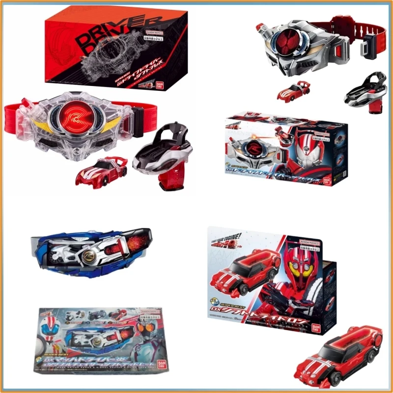 متوفر في المخزون بانداي Dx كامين رايدر محرك ماخ سائق هونو مع 3 سيارات إشارة مجموعة التحول Tridoron تأثيري الدعامة لعبة هدية لمحبي
