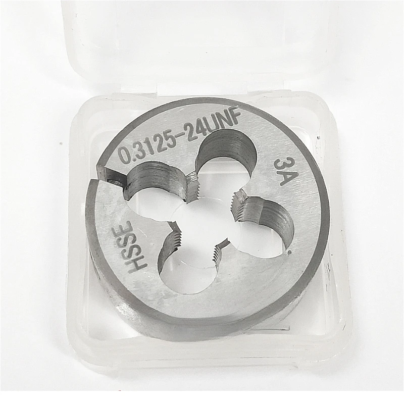 3A Aolly Die 5/8-18 9/16-18 7/16 3/4-16 UNF10-32 Adjustable Die 3A Thread Round Die for Thread Cutting