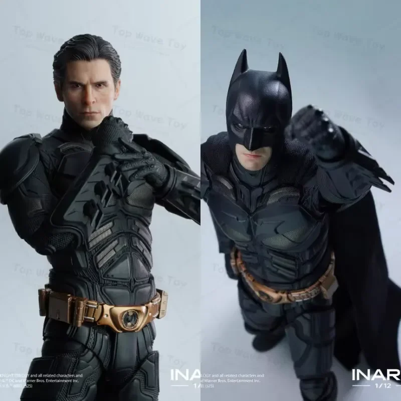 for INART 1/12 The Dark Knight Rises Batman Figure HG M0001 Deluxe Standard Version Empty Helmet Accessories Model Figure view 3