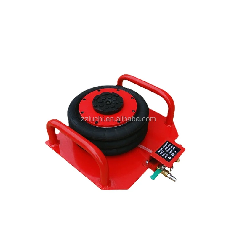 Сверхмощный тройной домкрат для подушек безопасности Пневматический домкрат 6600 фунтов Быстрый подъем 3 тонны Быстрый подъем