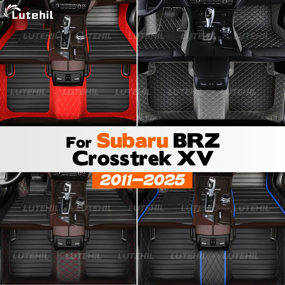

Для Subaru BRZ Crosstrek XV 2011-2025 автомобильные коврики на заказ автомобильные подушечки для ног автомобильный ковер чехол аксессуары для интерьера 2024