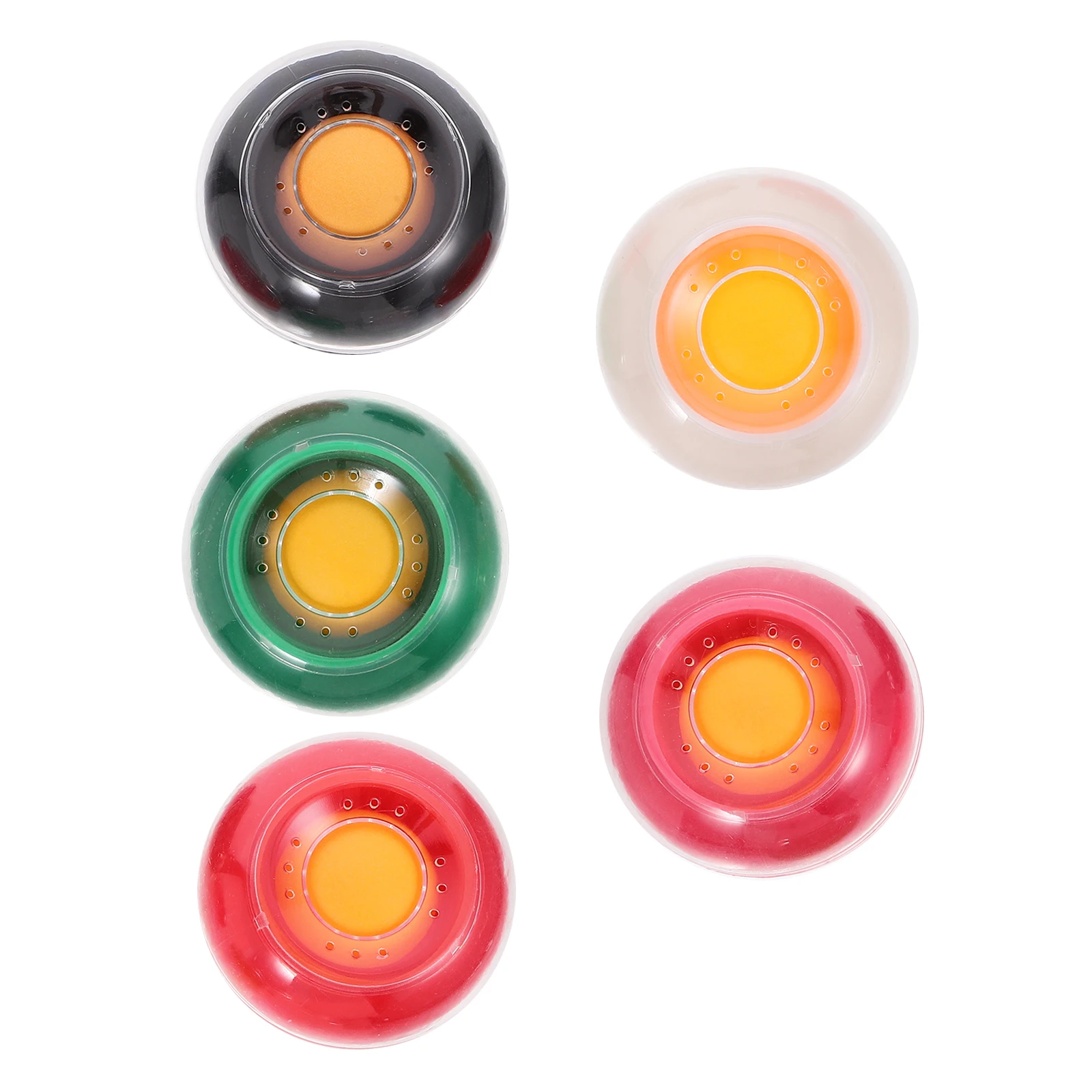 

5pcs Finger Moisturizer for Sorting Paper Money Counting Fingertip Gripper Small Moistener Ideal Professionals Bank Teller