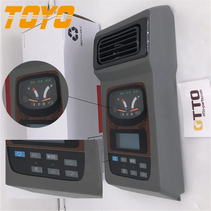 Display Panels LCD Screen ToyoMonitor for SK200-6 SK200-6E ToyoExcavator machinery parts YN59S00012F2