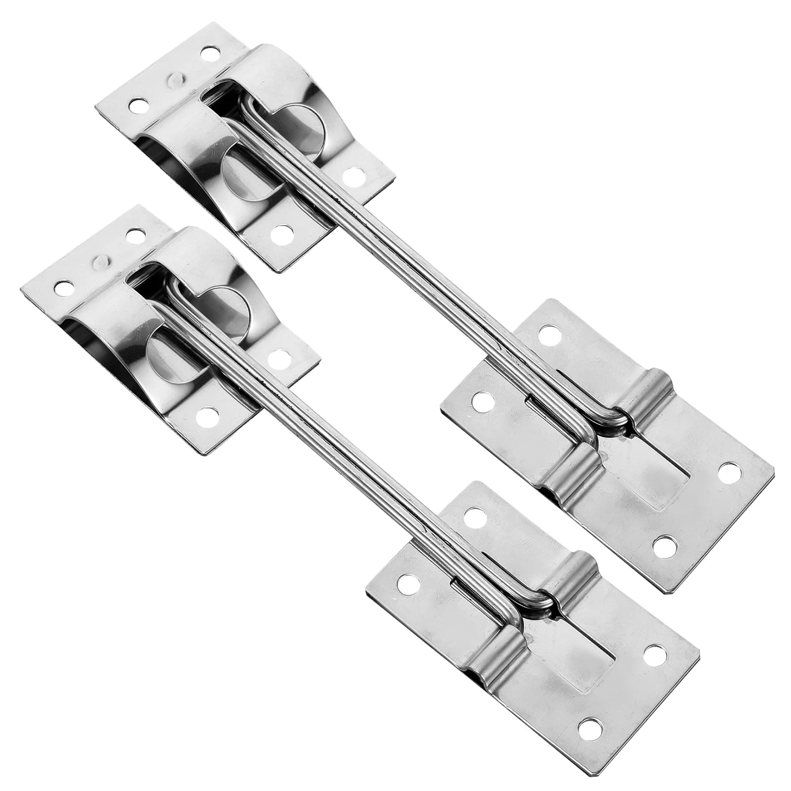 

1Set Rv Door Holder Heavy Duty Iron Trailer Latch Lock Catch Camper Motorhome Cargo Trailer Enclosed Tailgate Door Catch Holder