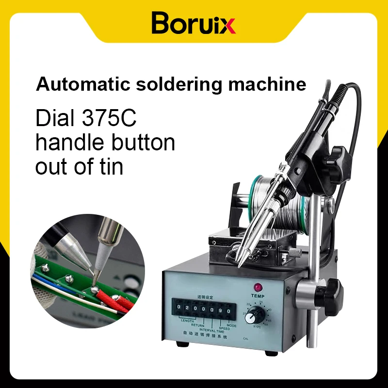 Automatic Soldering Machine Series Foot Operated Hand Held Flexible Operation High Efficiency Precise Tin Delivery PCB Terminal