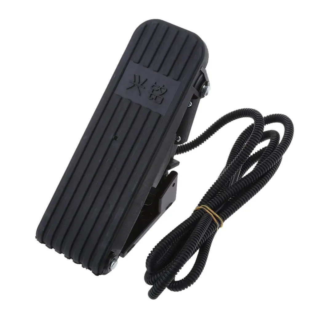 Speed Control Accelerator Pedal Black Plastic for Electric Bicycle Gas Bike Engine Kit and Mini Bike