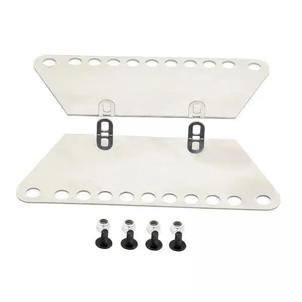 MN D90 D91 RC Car Side Pedal Plate Aluminium Alloy Board 1 12 for MN78 Chassis RC Accessories