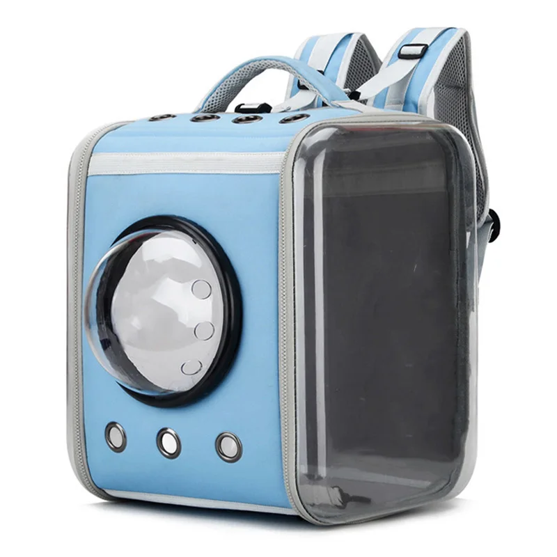 Cat Bag Portable Clear Diaper Bag Cat Cage Puppy Portable Backpack Pet Backpack