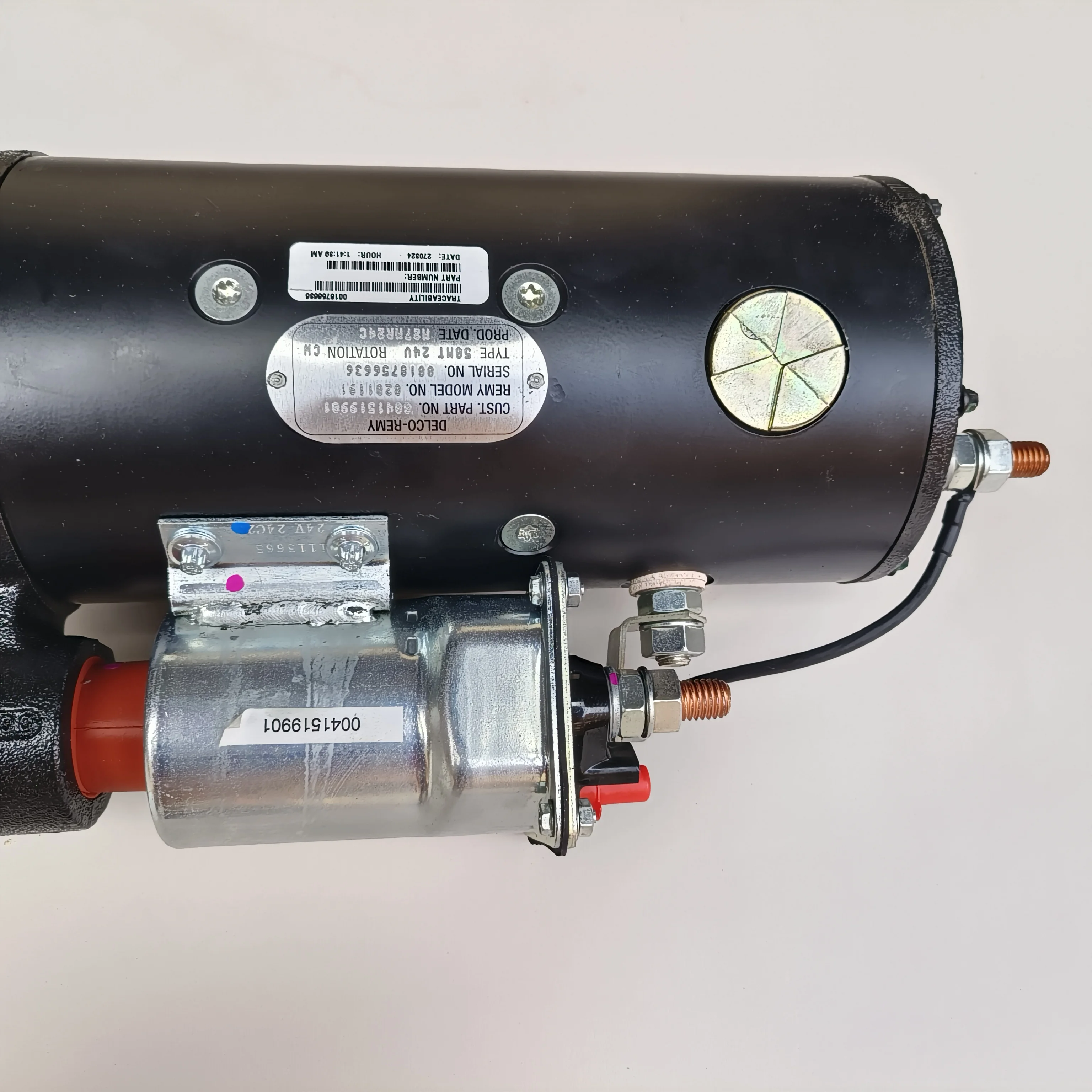 Genuine Diesel Engine 24V 9KW 11T Starter E0041519901 For MTU S2000/4000 Series Engine Part