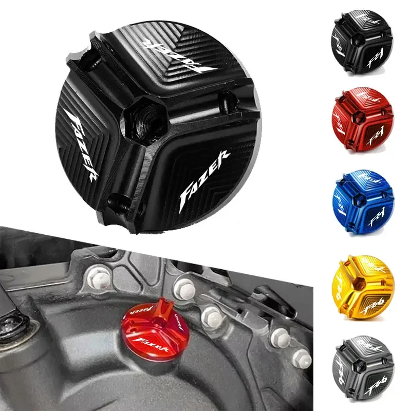 Para yamaha fz1 fazer 2006-2015 fz6 FZ-6 fz 6 fz6r 2004-2012 2007 2009 fz8 cnc tampa de enchimento de óleo do motor da motocicleta tampa do plugue de óleo