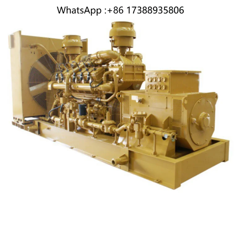 JCPC 500KW 190SERIES Natural Gas Generator Parts Accessories Set Plastic Stainless Steel Components 12V190ZLDT1-2 Engine 400V