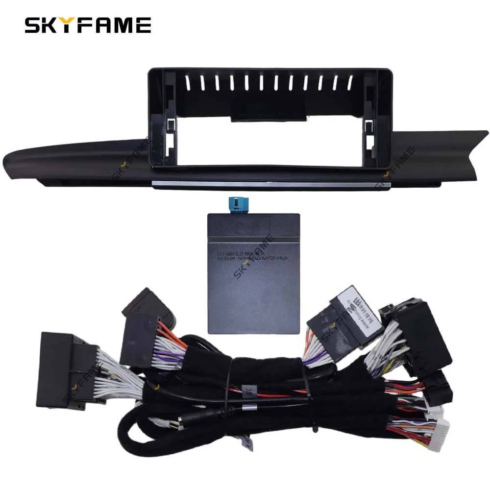 

SKYFAME 12,3-дюймовый автомобильный адаптер для рамки, приборная панель Canbus Box Android, комплект панели для приборной панели для Audi A6 C7 A6L A7