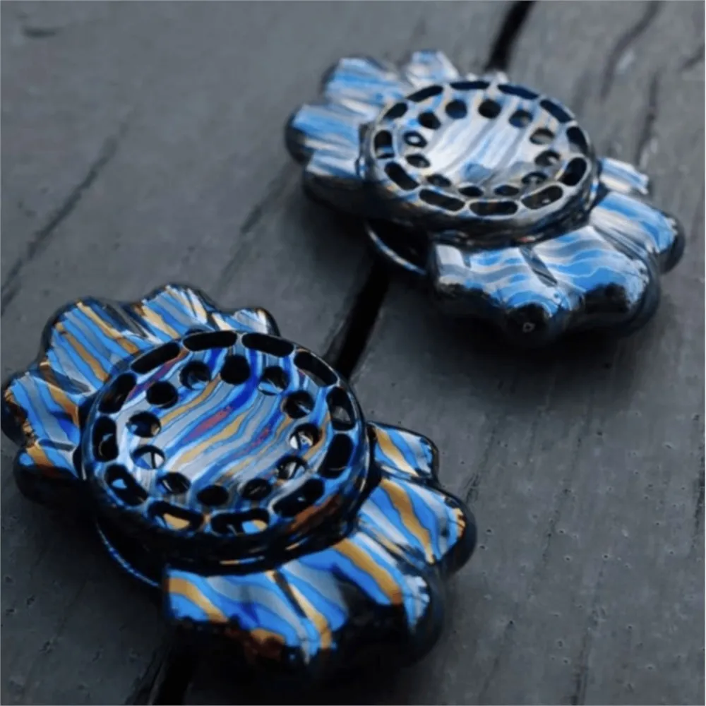 L7 EDC Two Leaf Conch Fidget Spinner Oryginalne Projekty Zabawki Antystresowe Dla Dorosłych Gadżety Redukujące Lęk Spinner Gyro